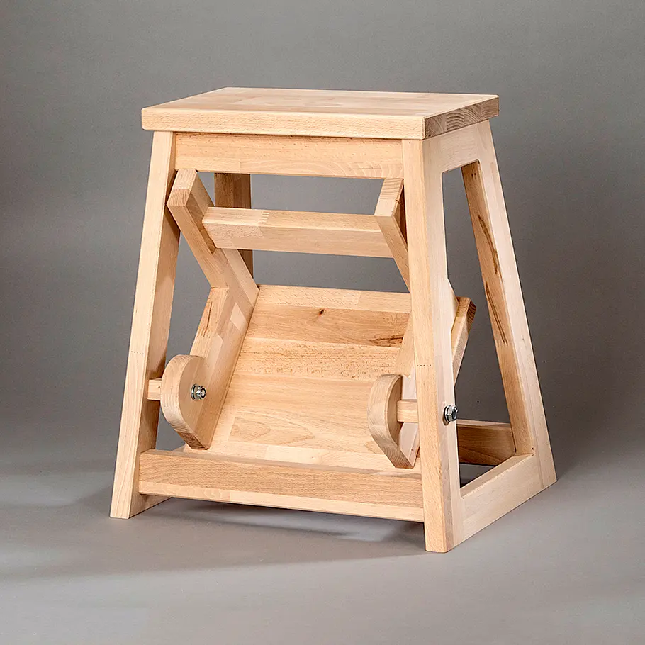 Klappbaren Treppenhocker bauen