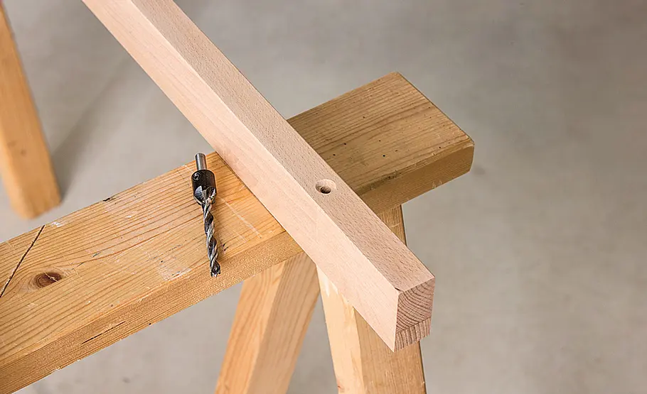 Balkenbett selber bauen