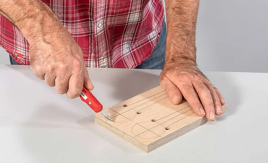 Spannhilfe für rechte Winkel bauen