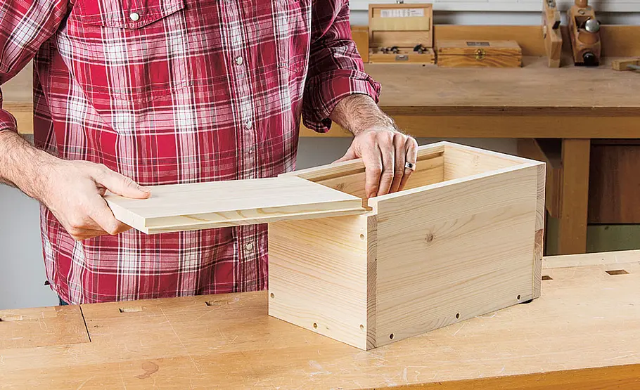 Schuhputzkiste selber bauen