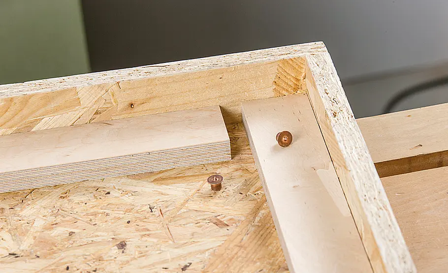 Wandtisch zum Klappen selber bauen