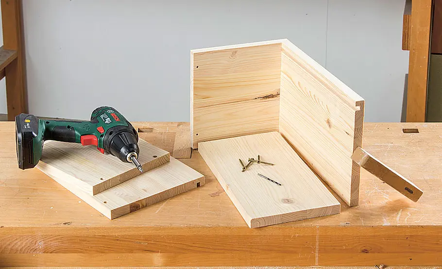 Schuhputzkiste selber bauen