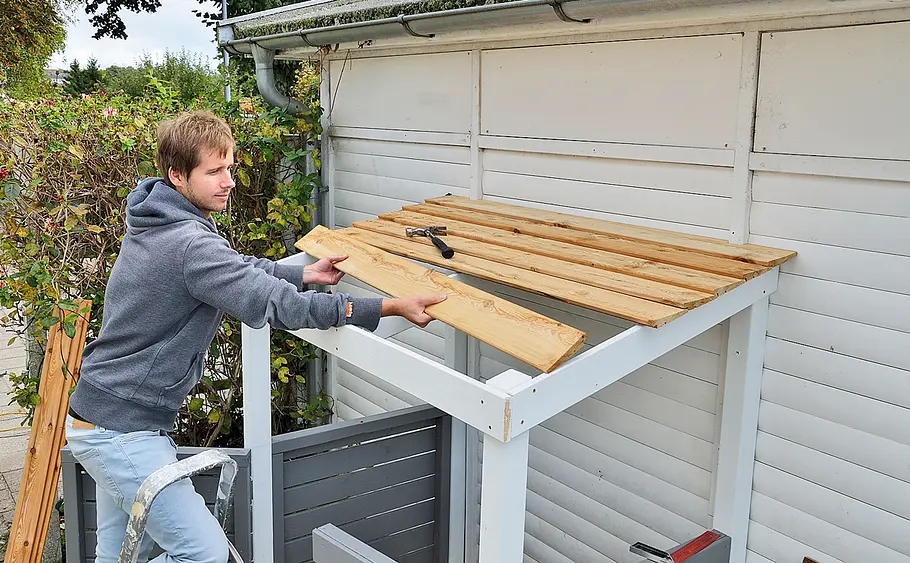 Mülltonnenverkleidung selbst bauen