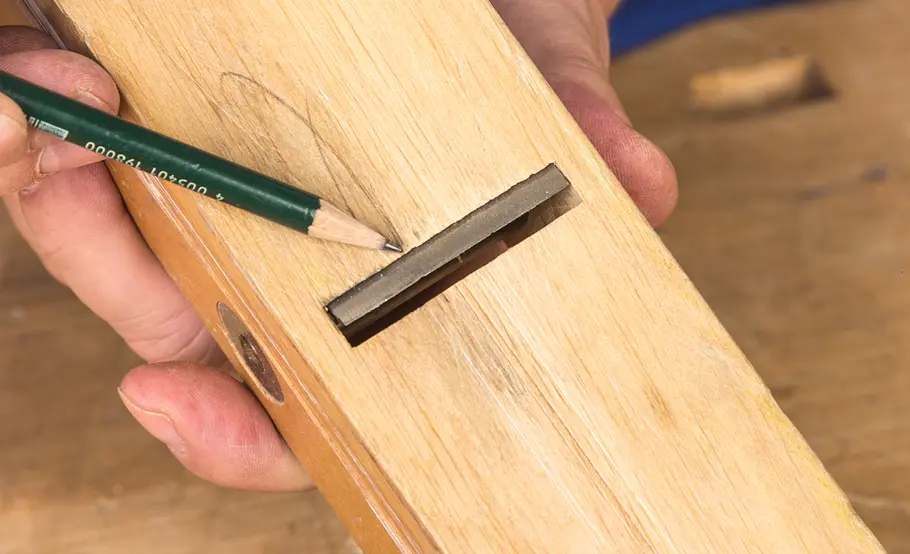 Hobelmesser reinigen