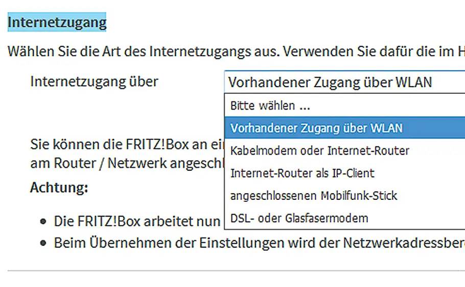 Router als Repeater
