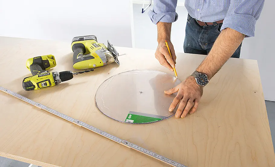 Schwingtür selber bauen