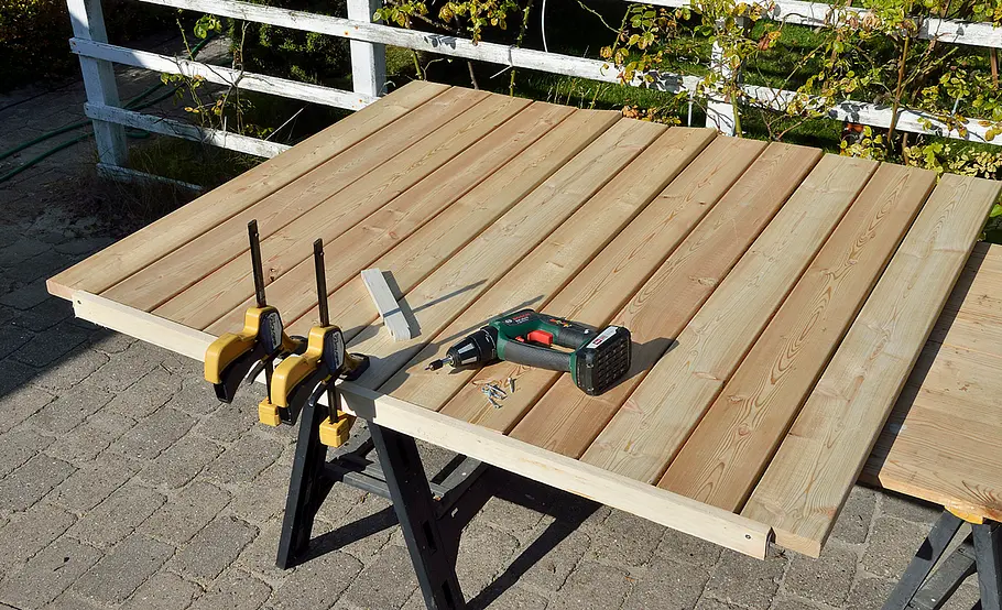 Mobile Gartenspüle bauen