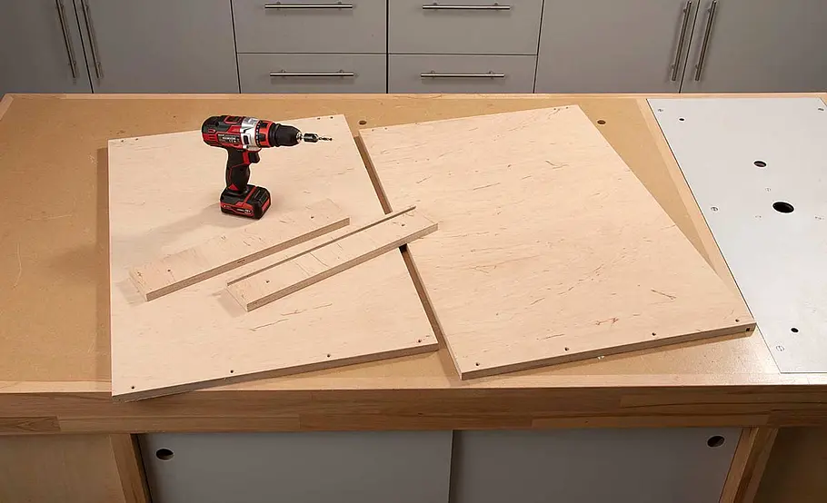 Kompakte Werkbank selbst bauen