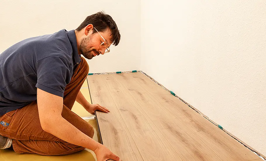 Laminatboden verlegen: So gehts!