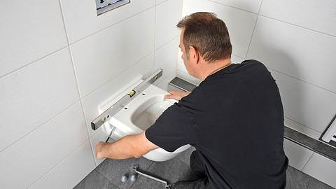 Toilettenschüssel wechseln - Foto: sidm / TD