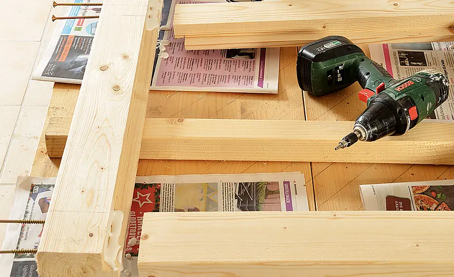 Haustür aus Holz bauen