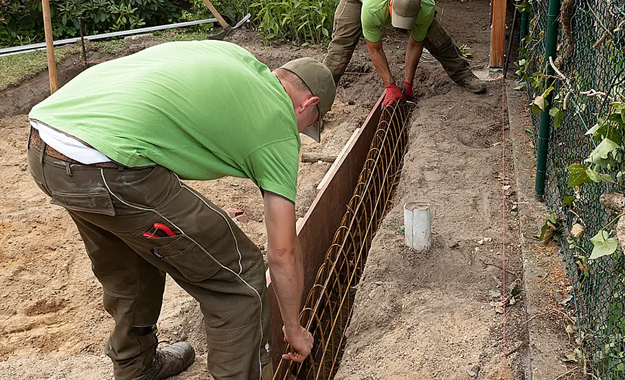 Streifenfundament