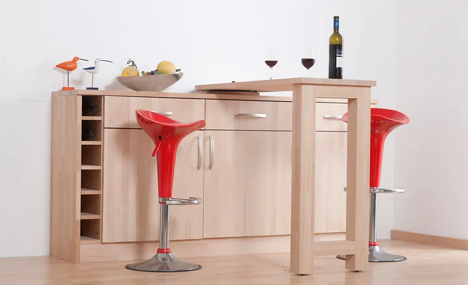 Sideboard mit Schwenk-Theke