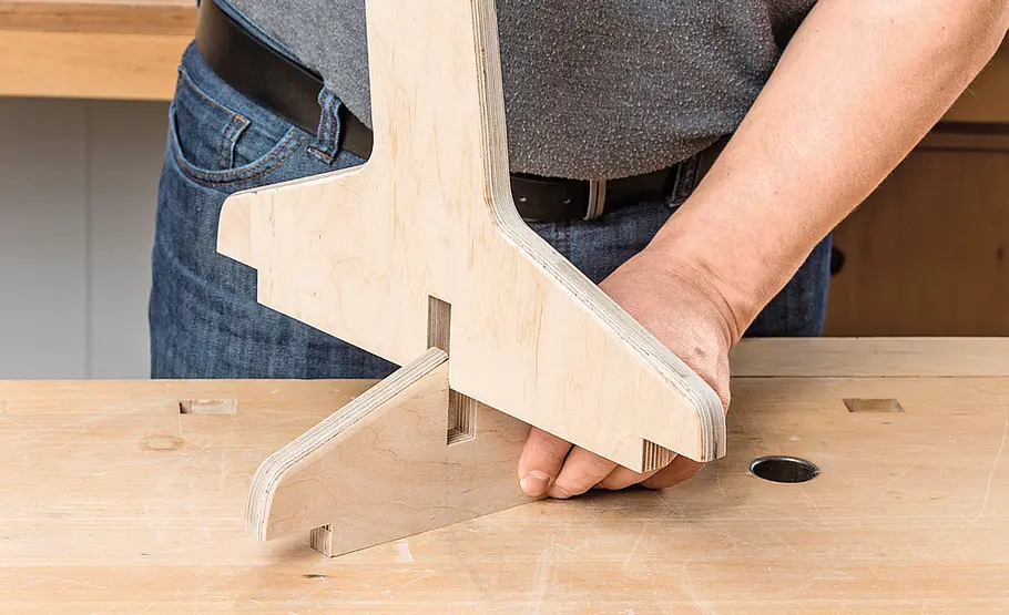 Esstisch zum Stecken selber bauen