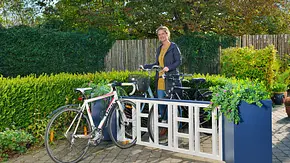 Fahrradständer selber bauen - Foto: sidm / LD Fahrradständer selber bauen - Foto: sidm / LD