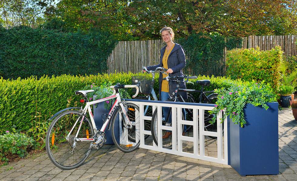 hollandrad blau damen mit Shimano Nexus 3-Gang, Nabendynamo & LED-Licht – Bici No.1 Ersatzteile für HAUTOO Fahrradanhänger C1 Farbe:Natur (unbehandelt) und weißes Seil