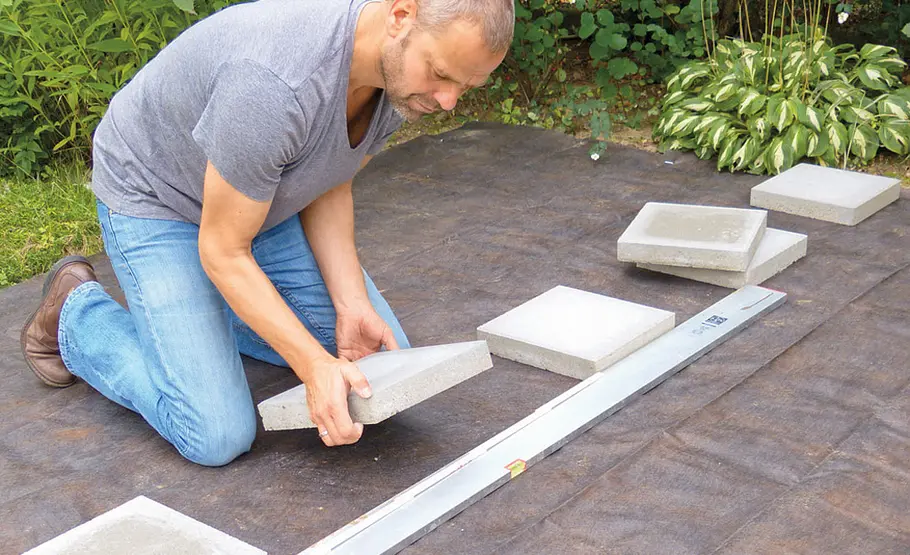 Kleines Sonnendeck selber bauen
