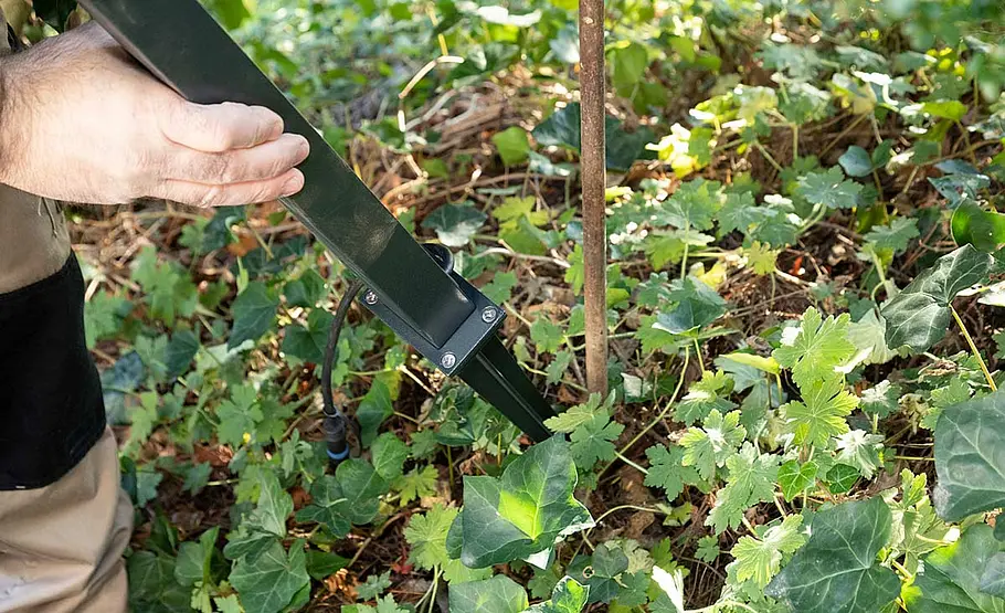 Gartenlampen installieren