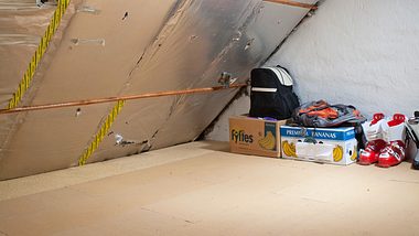Dachboden dämmen mit Holzfaserplatten - Foto: sidm / CK; Hersteller / Steico