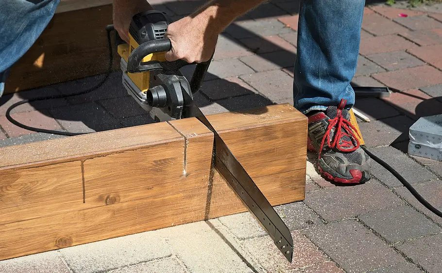 Terrassenüberdachung bauen