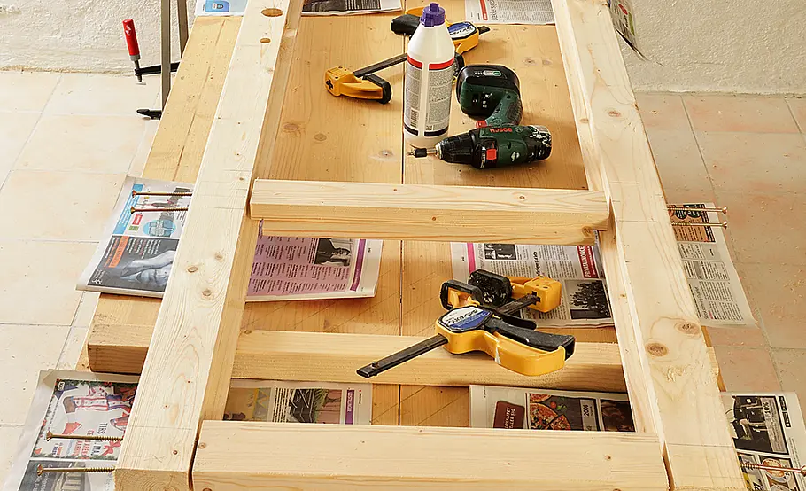 Haustür aus Holz bauen