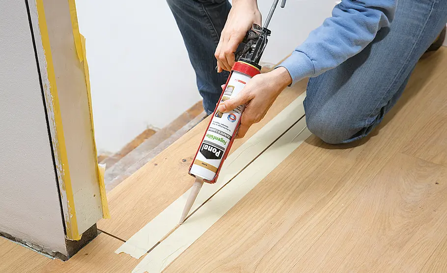 Parkett auf Treppe verlegen