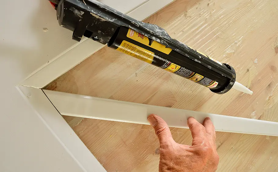 Türe mit Glaseinsatz bauen