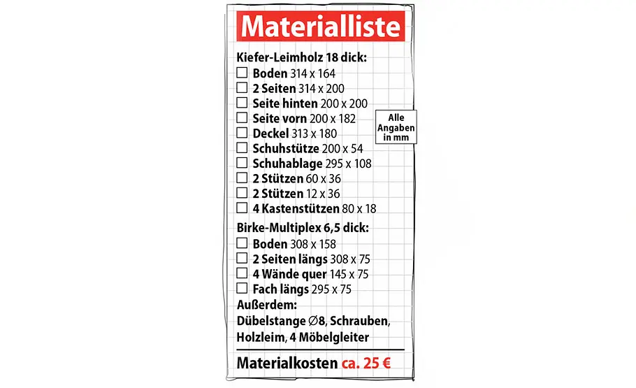 Schuhputzkiste selber bauen