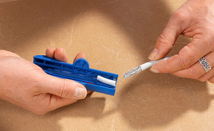 Defekte Leitung reparieren