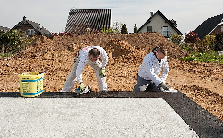 Wand aus Ytong Plansteinen errichten