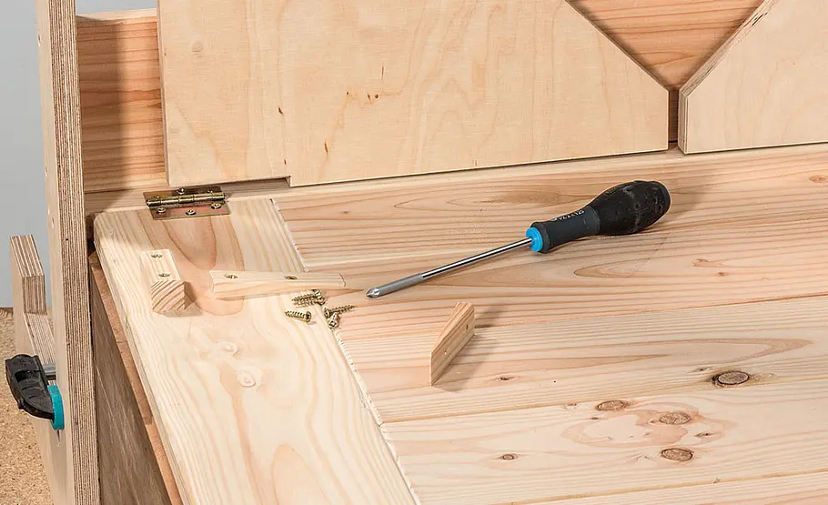 Klapptisch für den Balkon selber bauen