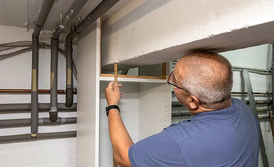 Kellerschrank bauen