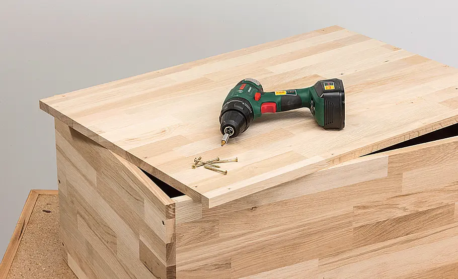 Treppenschrank bauen