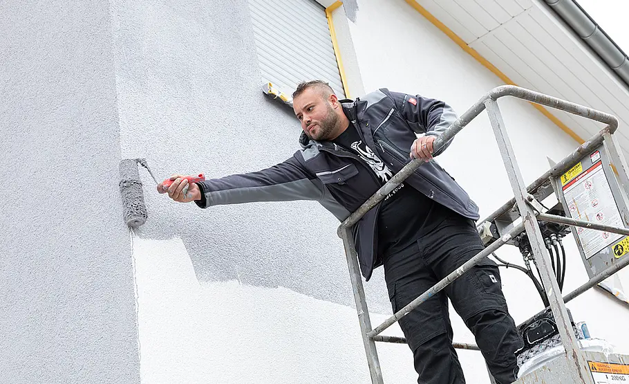 Fassadenanstrich selber machen