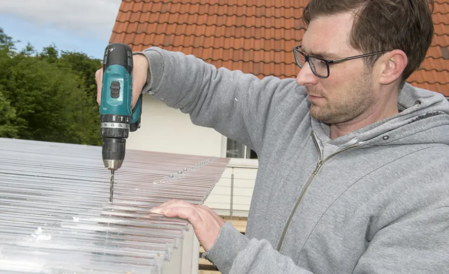 Doppelcarport mit Schuppen bauen