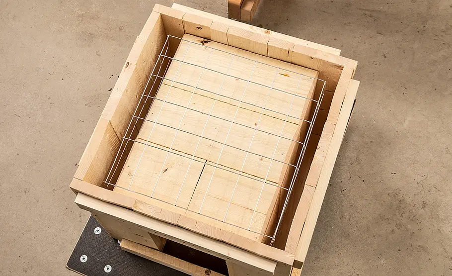 Hocker aus Beton und Holz bauen