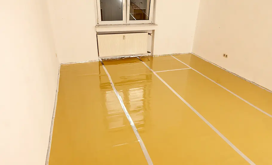 Laminatboden verlegen: Dämmunterlage