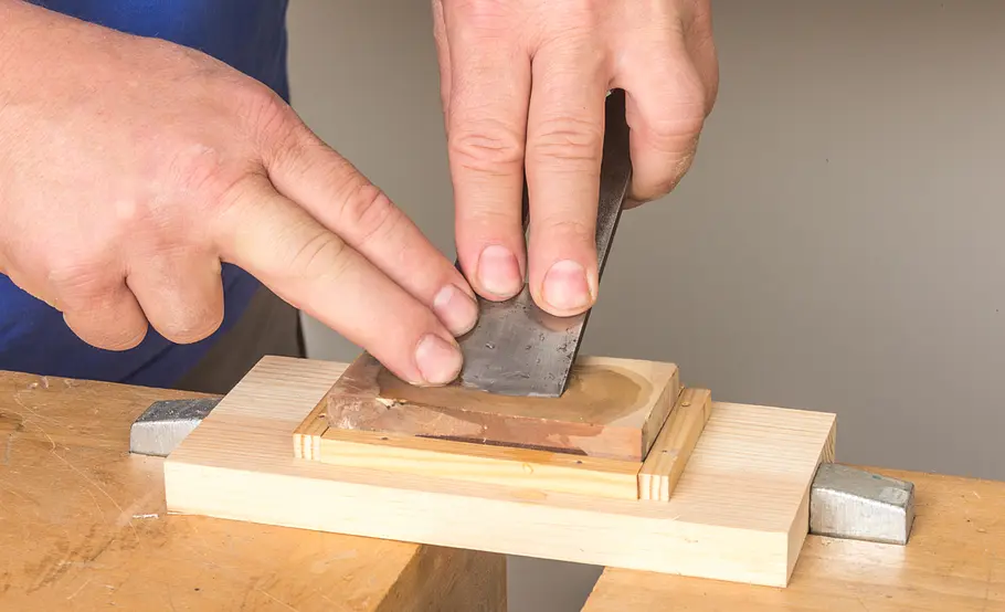 Hobelmesser schärfen