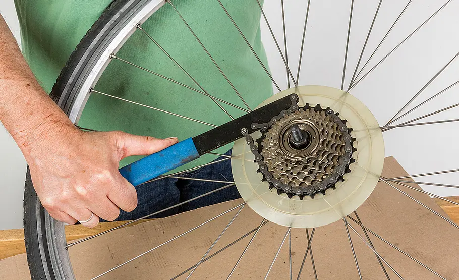 Fahrrad-Reparatur: Zahnkranz tauschen