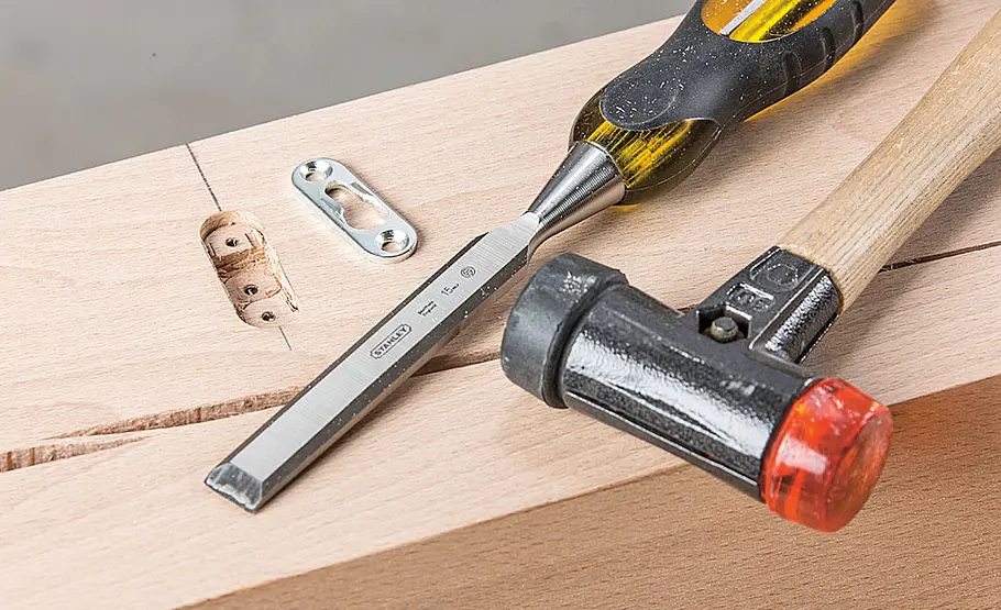 Waschplatz aus Holzbalken bauen