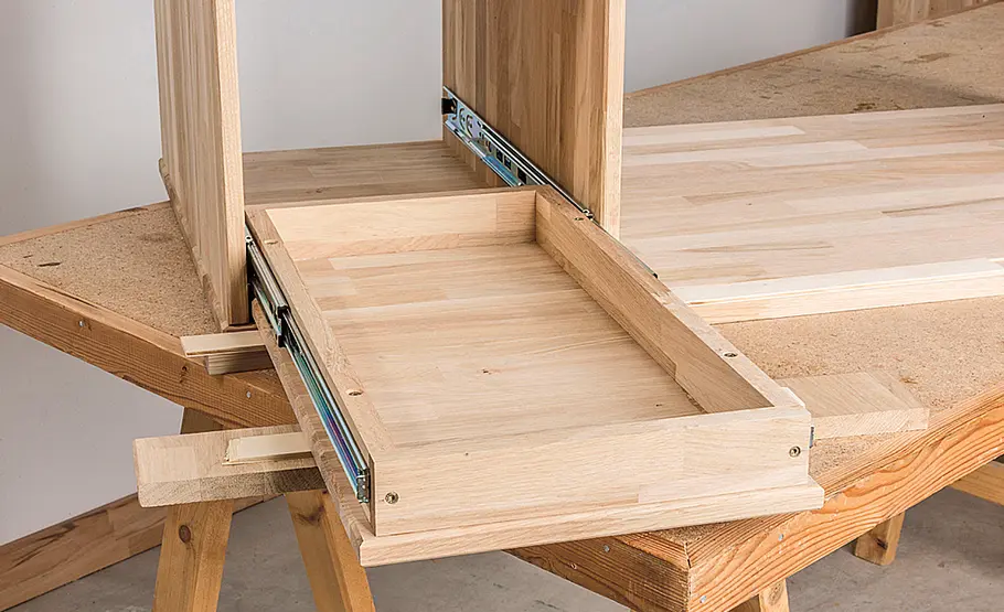 Treppenschrank bauen