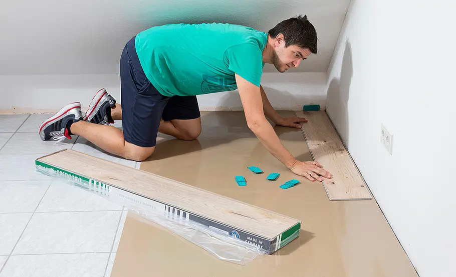 Greenvinyl verlegen