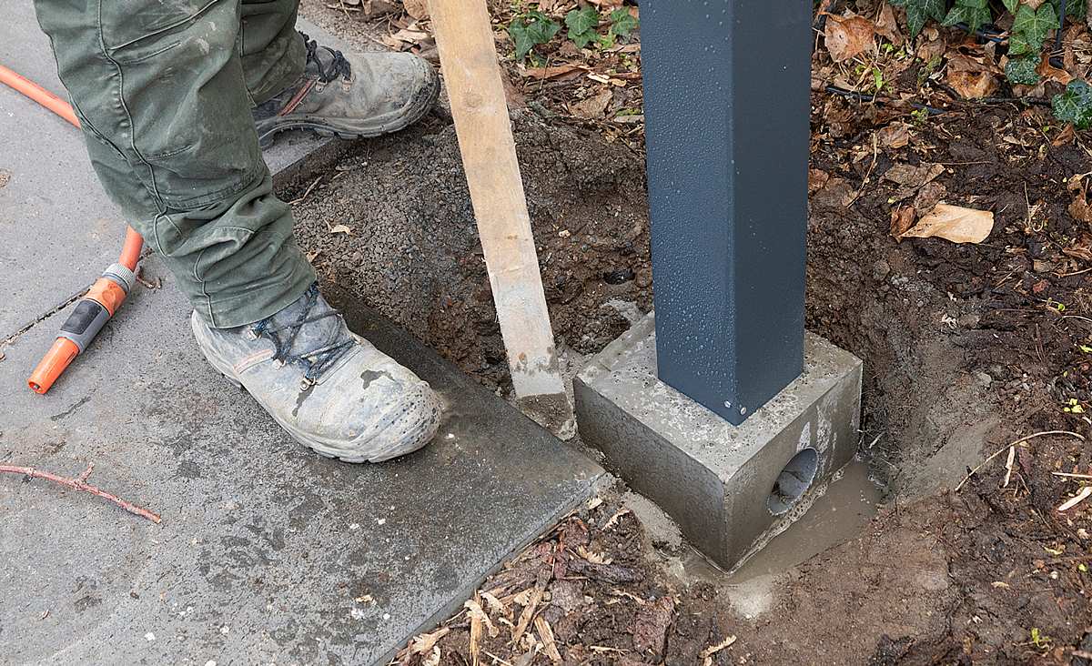 Freistehende Terrassenüberdachung bauen selber bauen