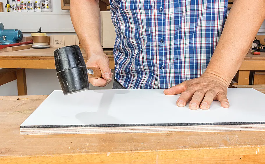 Waschbeckenunterschrank mit Schubladen bauen