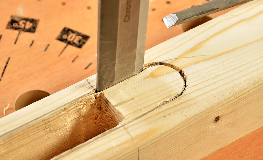 Haustür aus Holz bauen
