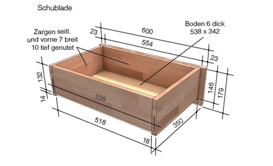 Sideboard mit Schwenk-Theke
