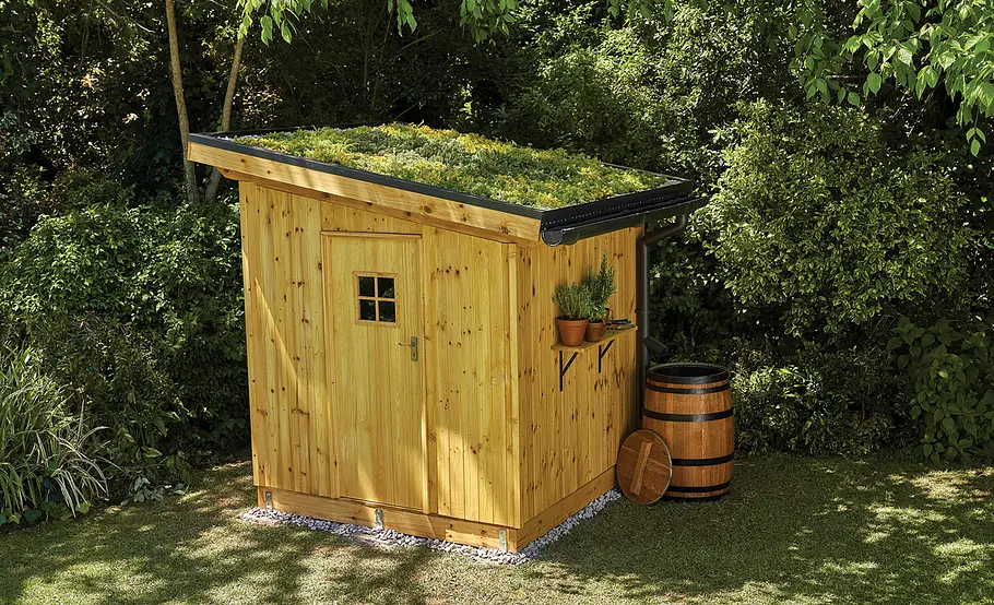 Gartenhaus aus Holz bauen