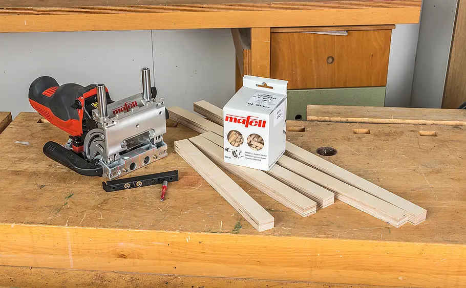 Holzrahmen mit dem DuoDübler