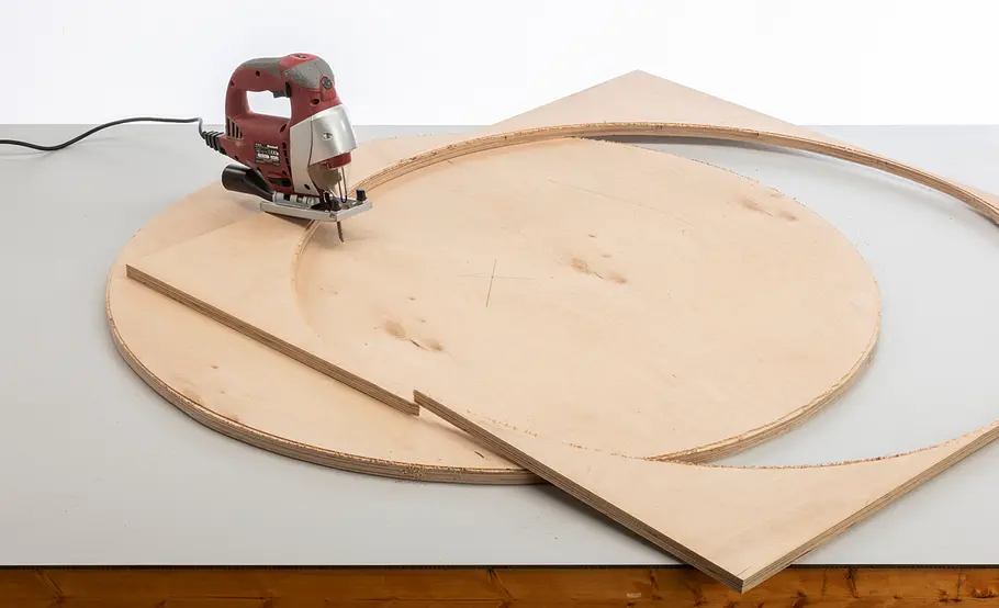 Werkstattschrank mit Maschinenrondell bauen