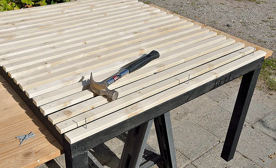 Mobile Gartenspüle bauen